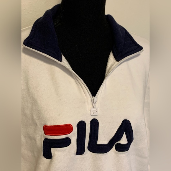 Fila 1/4 Zip Pullover Sweatshirt - Picture 3 of 7